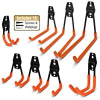 SANDAFI Gancho universal de pared para herramientas para balcón- almacenes- montaje en pared con tornillos